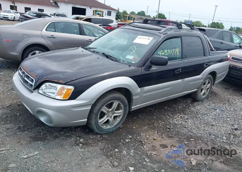 2004 Subaru Baja Sport из США, поврежденный, VIN 4S4BT62C547100534